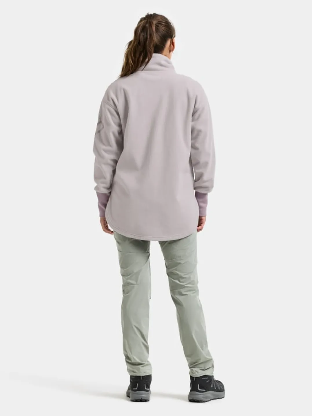 Didriksons Women's Ronja Full Zip Sunrise Mist