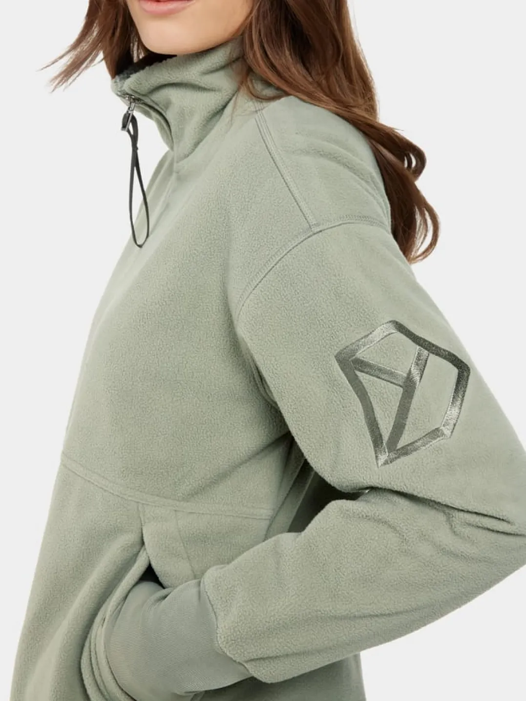 Didriksons Women's Ronja Full Zip Wilted Leaf