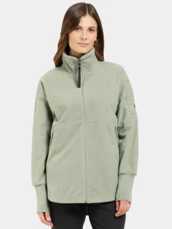Didriksons Women's Ronja Full Zip Wilted Leaf