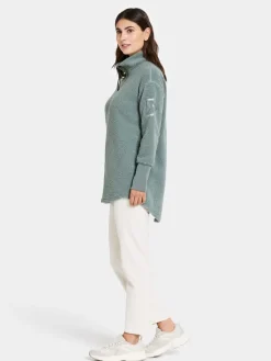 Didriksons Women's Sally Full Zip 2 Factory Blue