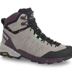 Dolomite Dol Shoe W'S Crodarossa Leather High Gtx Grey/dark Purple