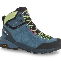 Dolomite Dol Shoe W'S Crodarossa Leather High Gtx Denim Blue