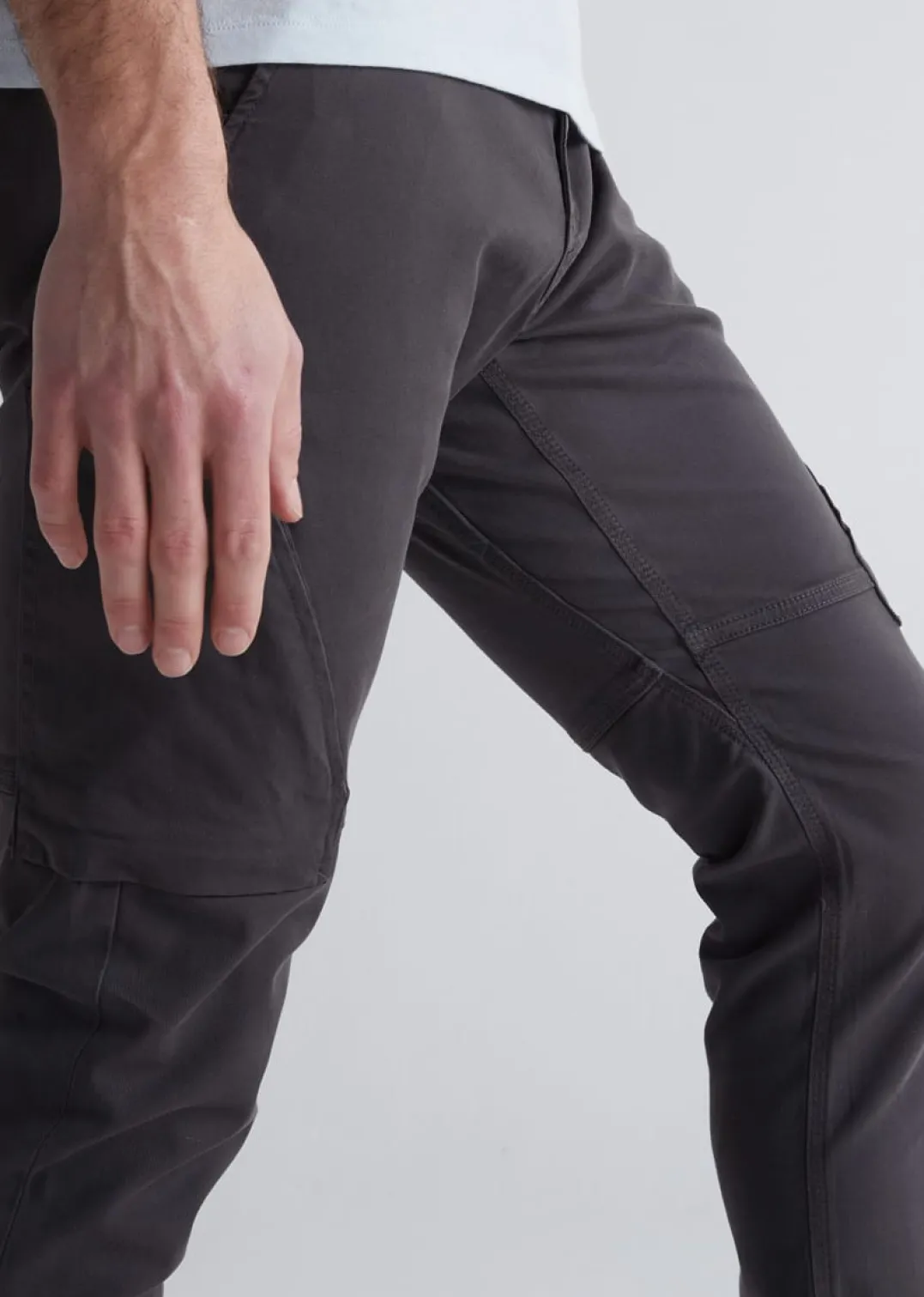 Duer Live Free Adventure Pant Charcoal