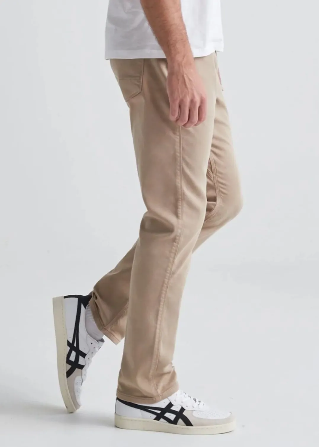 Duer No Sweat Relaxed Taper Desert Khaki
