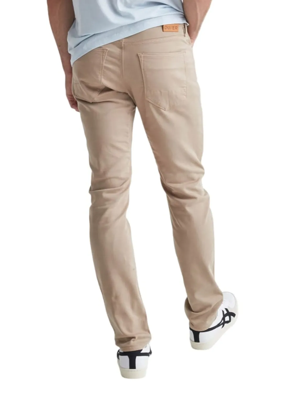 Duer No Sweat Slim Desert Khaki