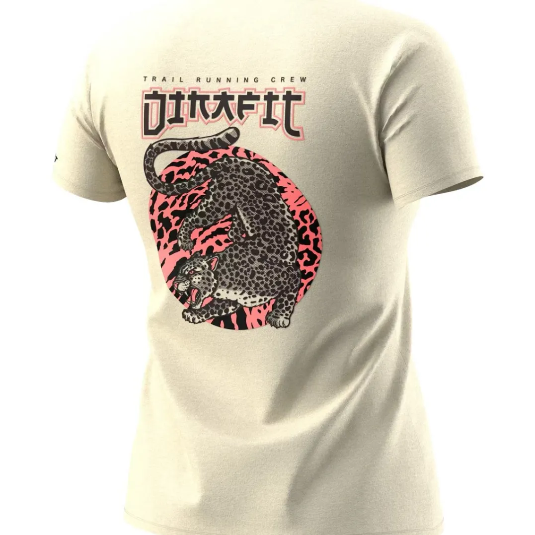 Dynafit 24/7 Graphic T-Shirt W Overcast/trail Crew Leo