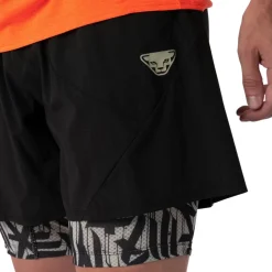 Dynafit Trail 2in1 Shorts M Black Out Overcast/7960