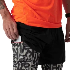 Dynafit Trail 2in1 Shorts M Black Out Overcast/7960