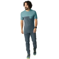 Dynafit Transalper Pocket S/S Tee M Smoke Blue/0720