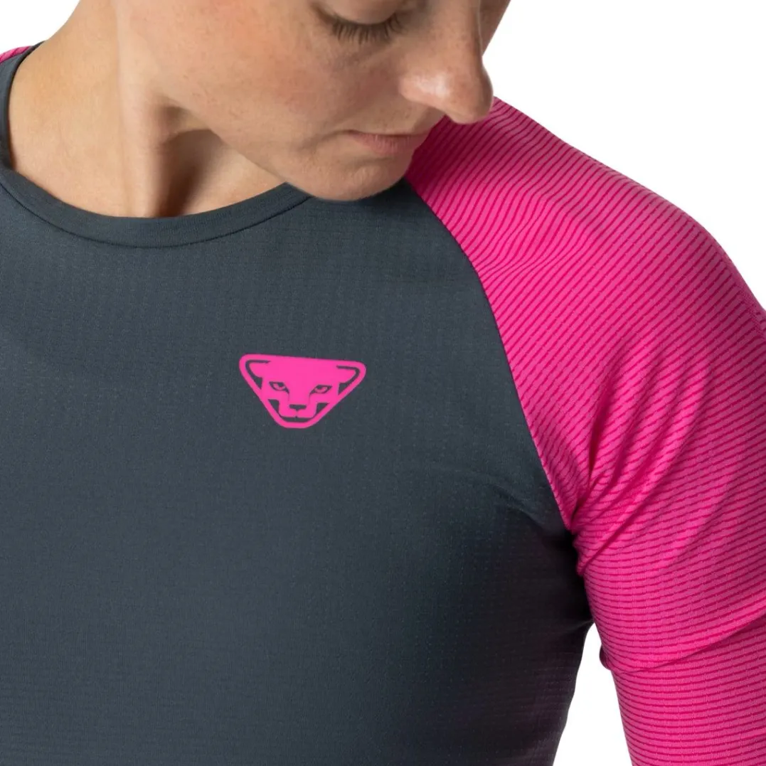 Dynafit Ultra S-Tech L/S Tee W Pink Glo/0720