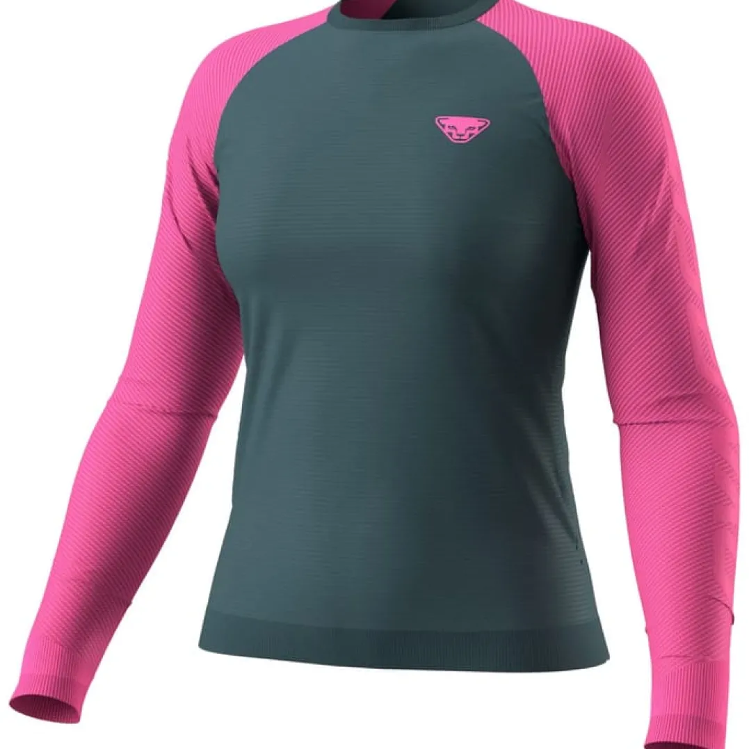Dynafit Ultra S-Tech L/S Tee W Pink Glo/0720