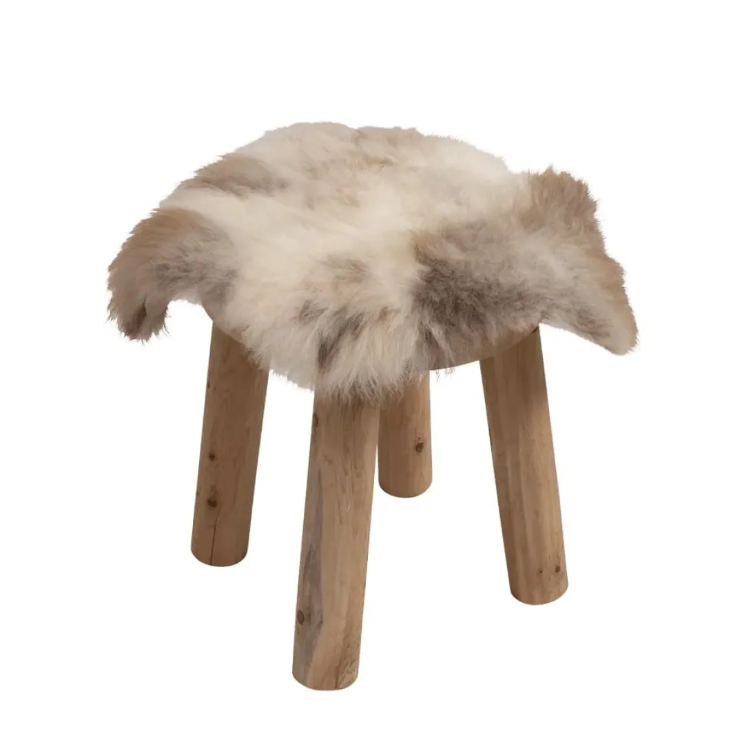 Espegard Brunbark - sitteplate lammeskinn Nocolour