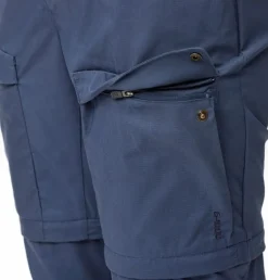 Fjällräven Abisko Hybrid Trail Trs Zip-Off W Navy