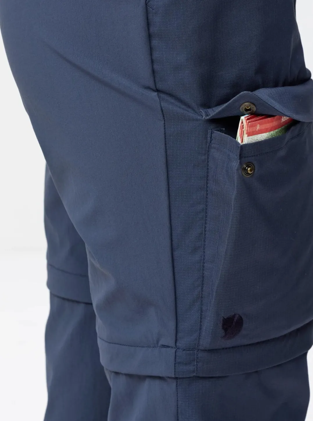 Fjällräven Abisko Hybrid Trail Trs Zip-Off W Navy