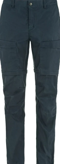 Fjällräven Abisko Hybrid Trail Trs Zip-Off W Navy