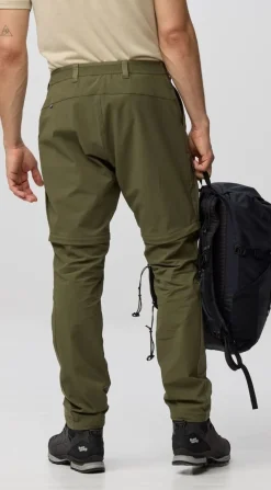 Fjällräven Abisko Hybrid Trail Trs Zip-Off M Laurel Green
