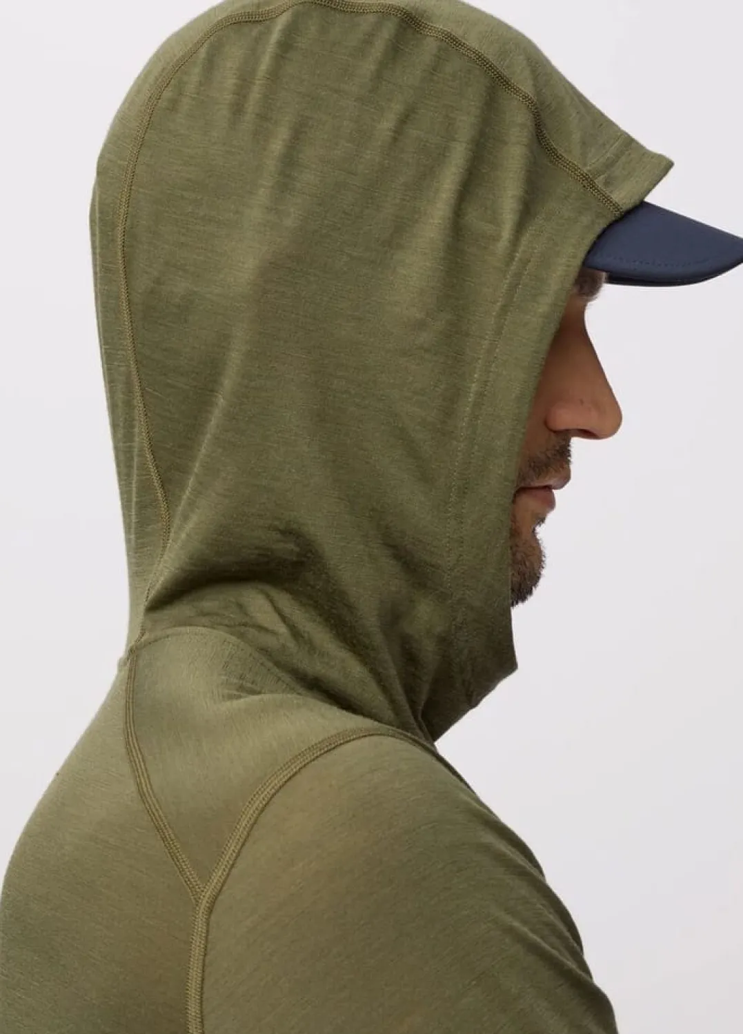 Fjällräven Abisko Wool Hoodie M Laurel Green