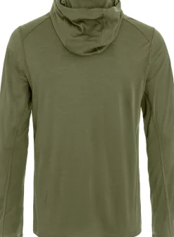 Fjällräven Abisko Wool Hoodie M Laurel Green