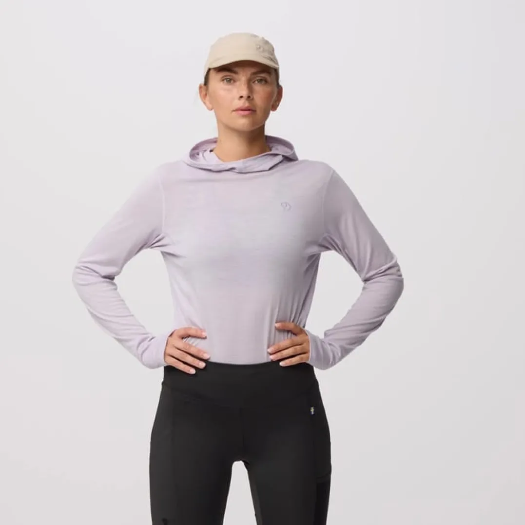 Fjällräven Abisko Wool Hoodie W Dark Navy