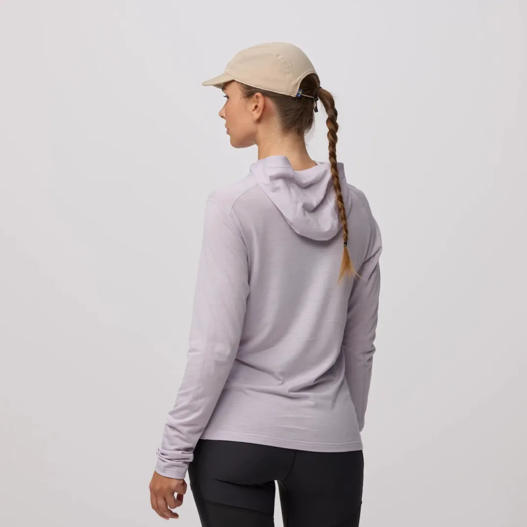 Fjällräven Abisko Wool Hoodie W Dark Navy