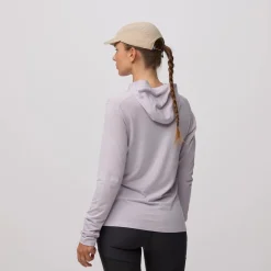 Fjällräven Abisko Wool Hoodie W Lavender Mist