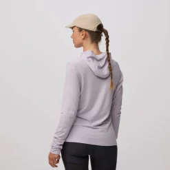 Fjällräven Abisko Wool Hoodie W Lavender Mist
