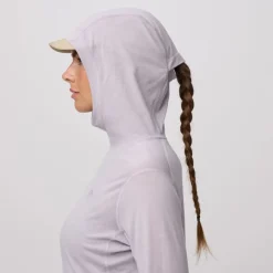 Fjällräven Abisko Wool Hoodie W Lavender Mist