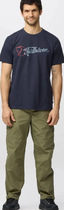 Fjällräven Archive Logo T-Shirt M Eggshell