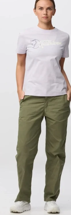 Fjällräven Archive Logo T-Shirt W Green