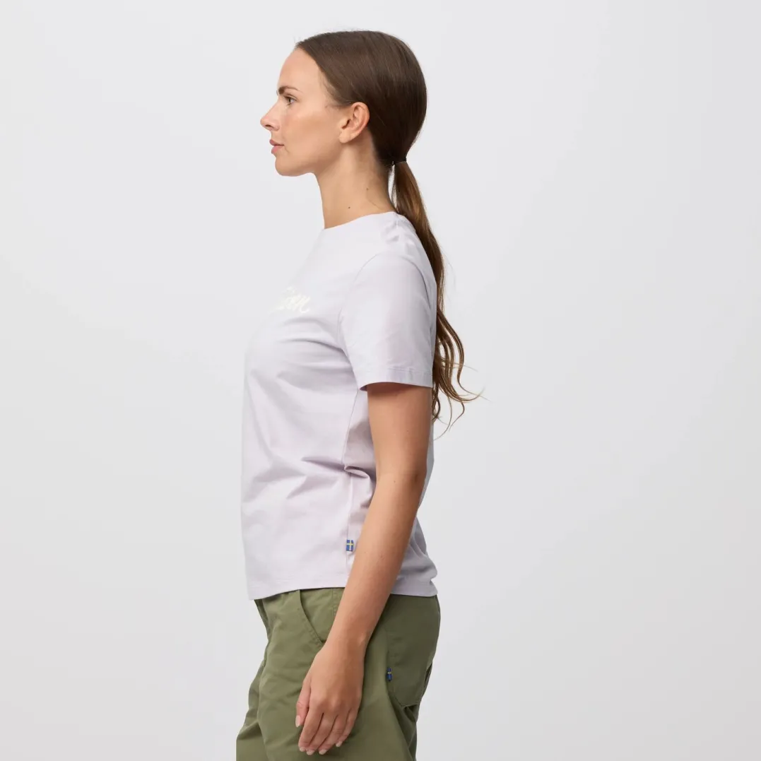 Fjällräven Archive Logo T-Shirt W Eggshell