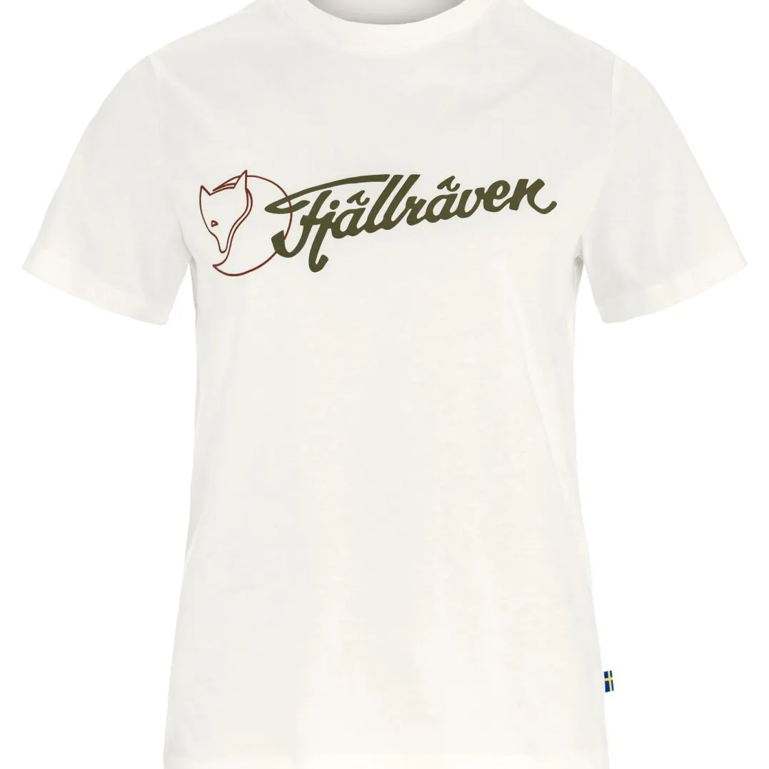 Fjällräven Archive Logo T-Shirt W Eggshell