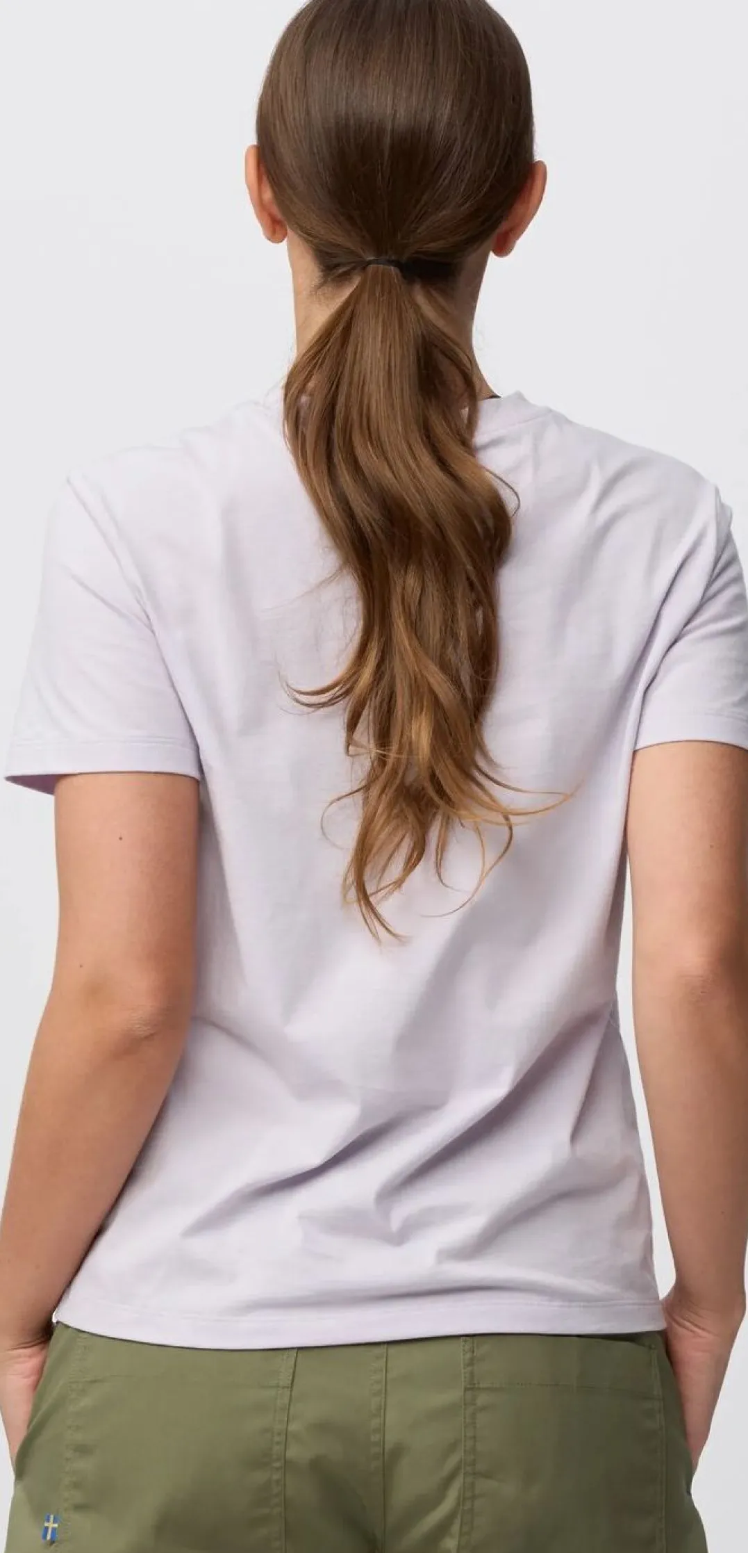 Fjällräven Archive Logo T-Shirt W Lavender Mist