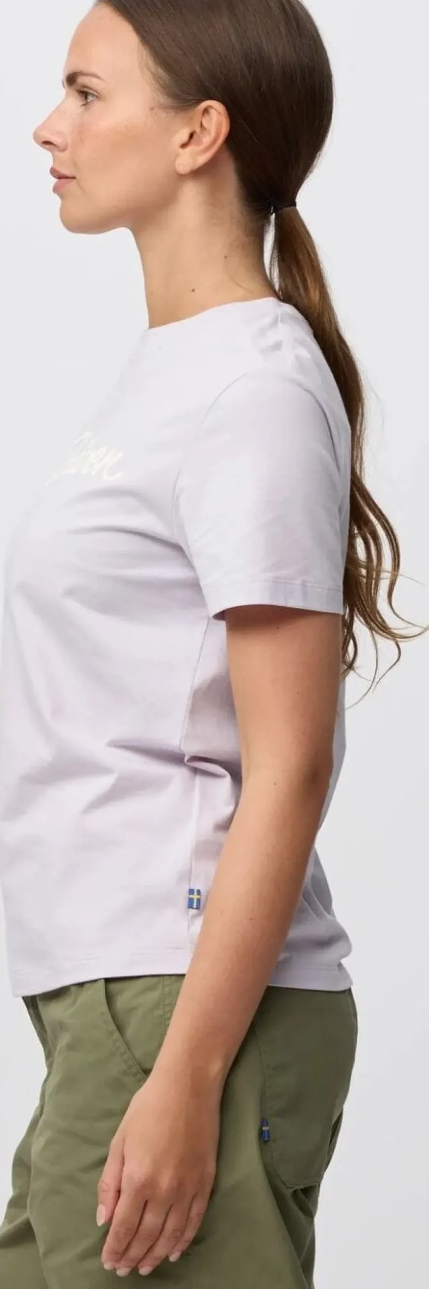 Fjällräven Archive Logo T-Shirt W Lavender Mist