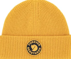 Fjällräven Bergtagen Forever Wool Beanie Mustard Yellow