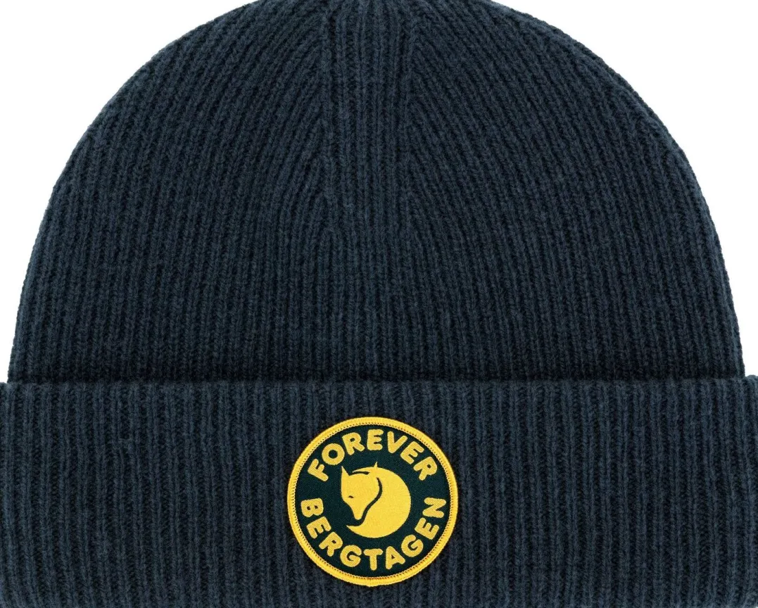 Fjällräven Bergtagen Forever Wool Beanie Dark Navy