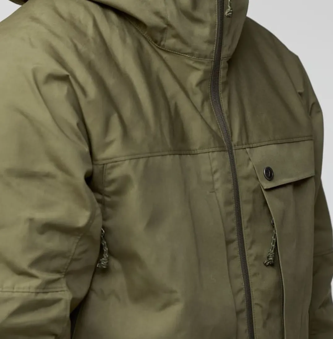 Fjällräven Bergtagen G-1000 Jacket M Flame Orange-mountain Blue
