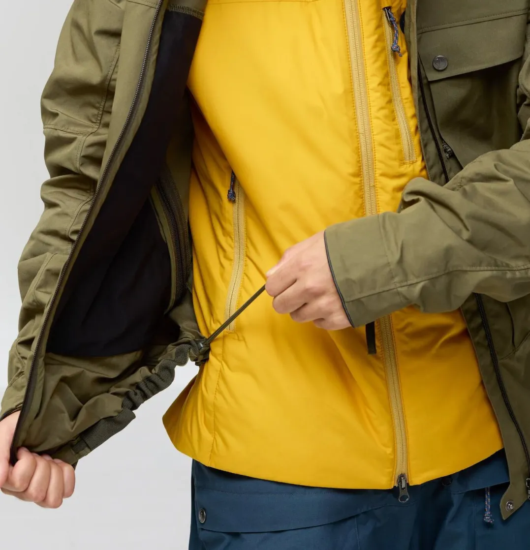 Fjällräven Bergtagen G-1000 Jacket M Flame Orange-mountain Blue