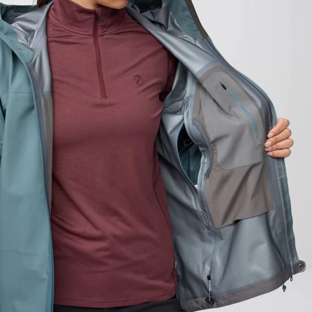 Fjällräven Bergtagen Gtx Lite Jacket W Nimbus Blue