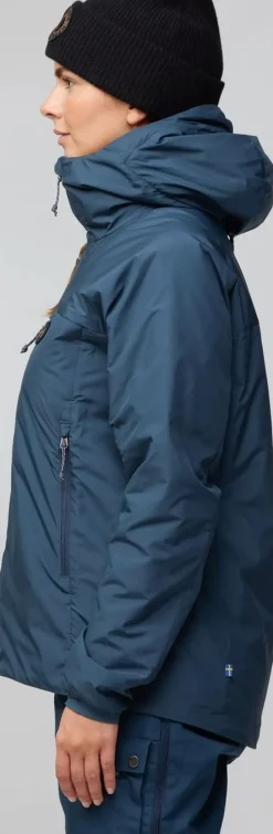 Fjällräven Bergtagen 60 Insulation Jkt W Mountain Blue-mustard Yellow