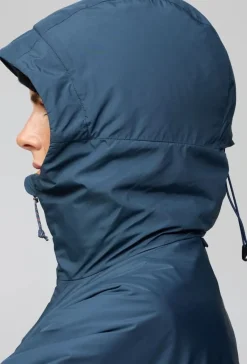 Fjällräven Bergtagen 60 Insulation Jkt W Mountain Blue-mustard Yellow