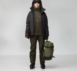 Fjällräven Bergtagen 130 Insulation Jkt W Black-deep Forest