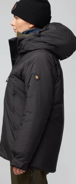 Fjällräven Bergtagen 130 Insulation Jkt W Black-deep Forest