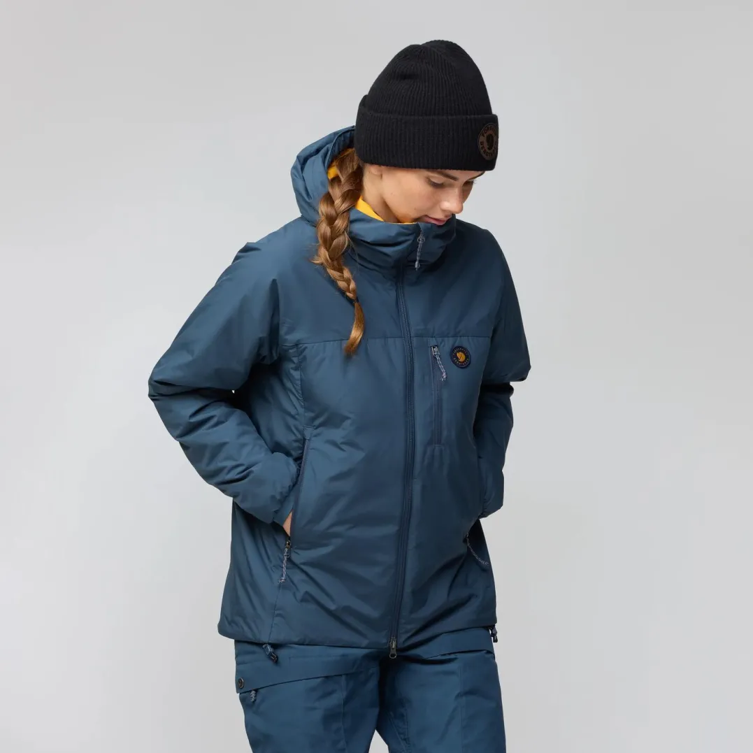 Fjällräven Bergtagen 60 Insulation Jkt W Mustard Yellow-mountain Blue