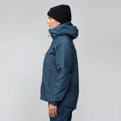 Fjällräven Bergtagen 60 Insulation Jkt W Mustard Yellow-mountain Blue