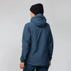 Fjällräven Bergtagen 60 Insulation Jkt W Mustard Yellow-mountain Blue