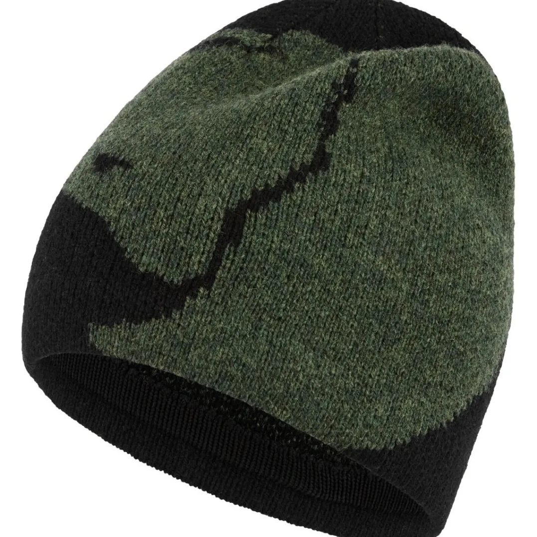 Fjällräven Bergtagen Jacquard Beanie Black-deep Forest