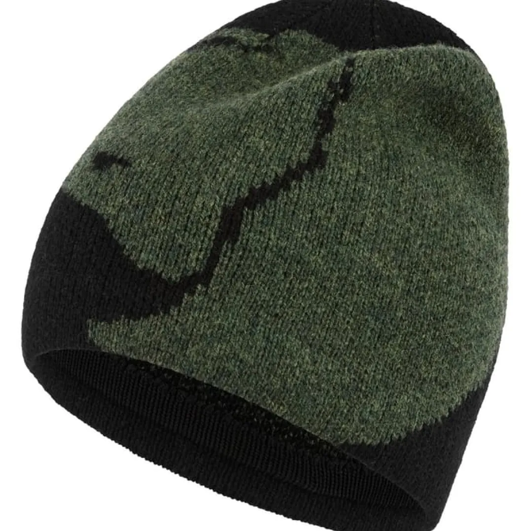 Fjällräven Bergtagen Jacquard Beanie Black-deep Forest