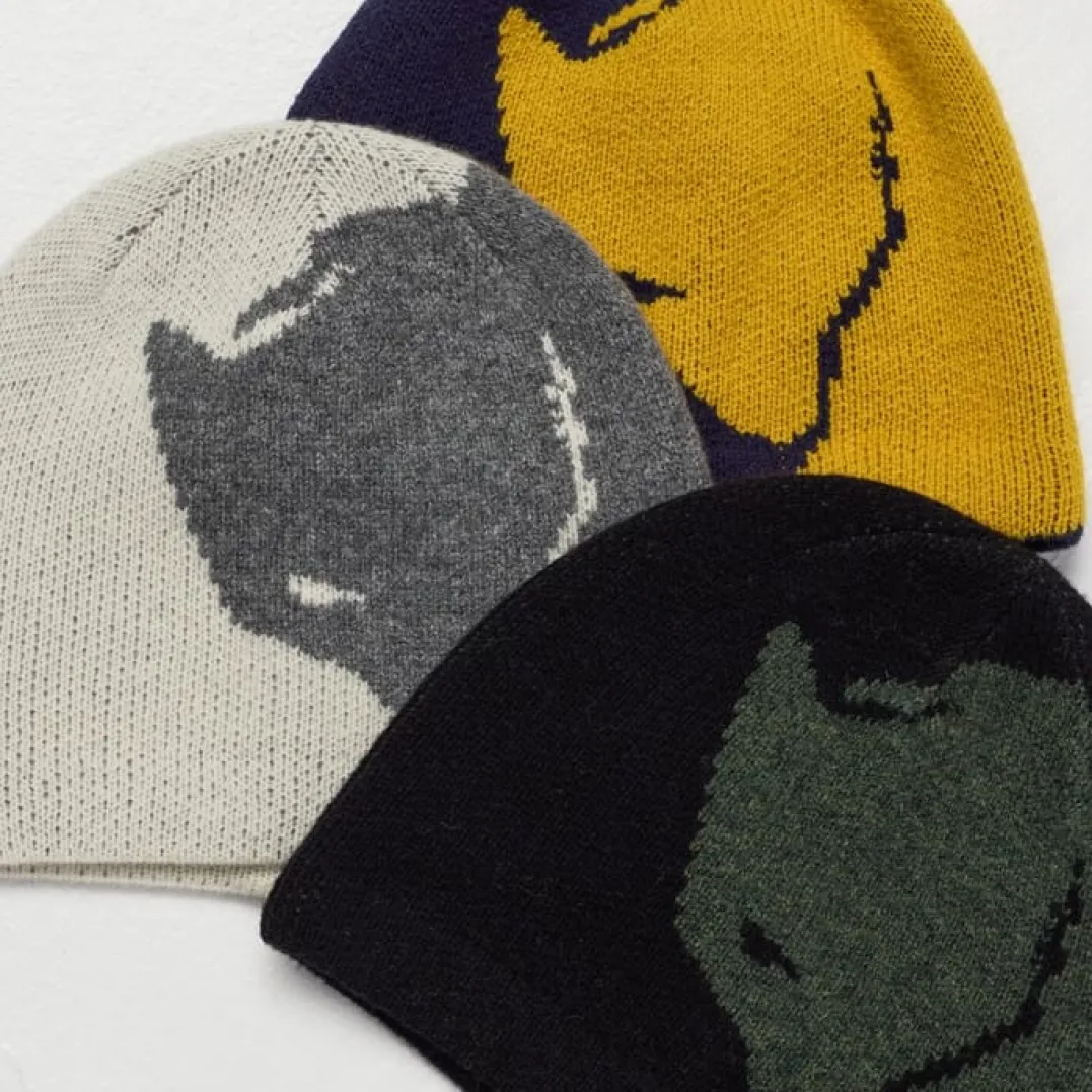 Fjällräven Bergtagen Jacquard Beanie Dark Navy-mustard Yellow