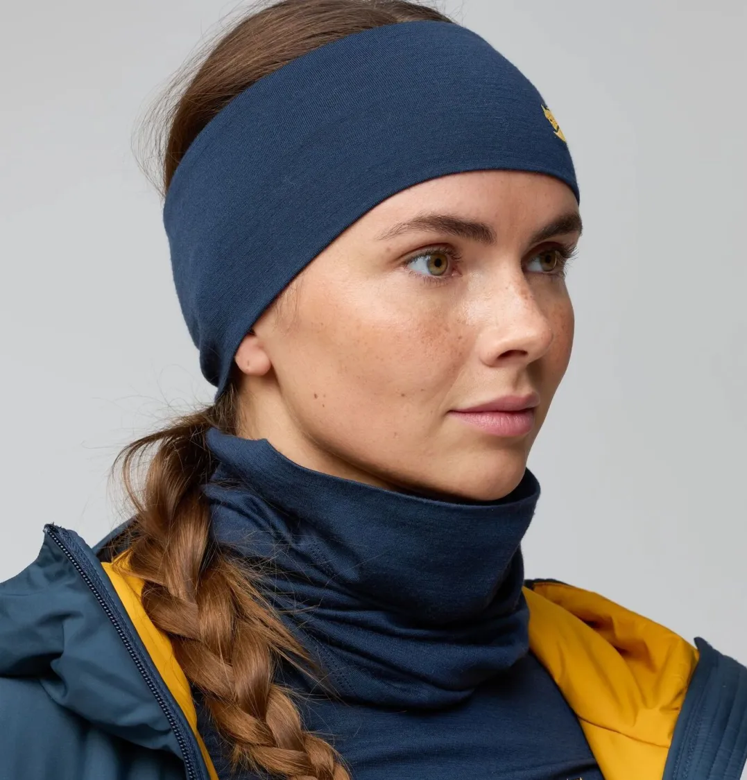 Fjällräven Bergtagen Merino Headband Mountain Blue