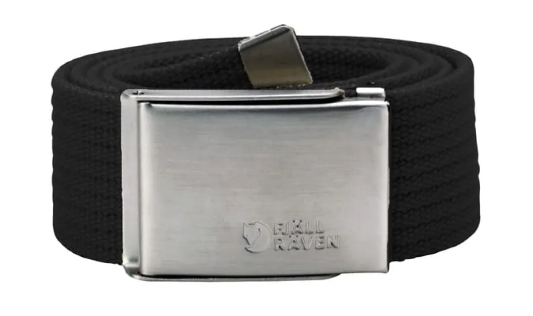 Fjällräven Canvas Belt Black